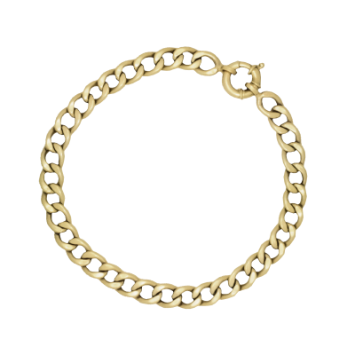 Brazalete Oro 10K Diseño Italiano